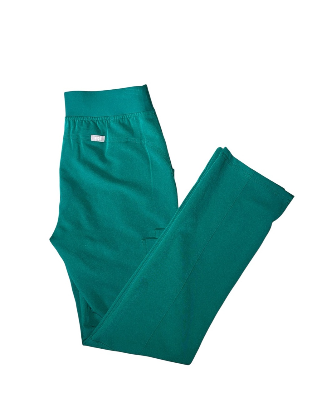 Figs Kade Cargo Moss Green Scrub Pants; XS Tall - Picture 2 of 6